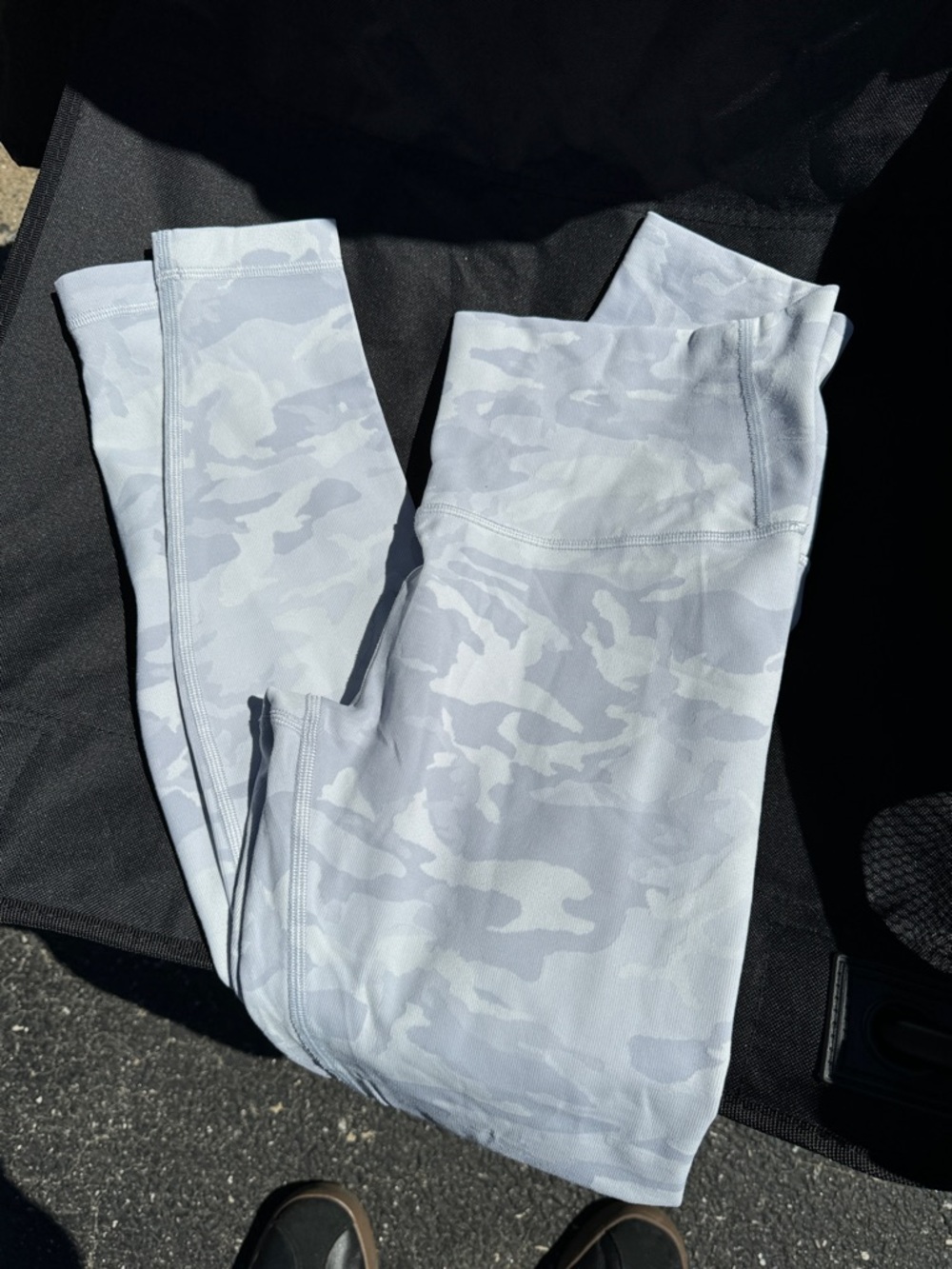 Light Grey Camo Lululemon Leggings